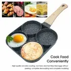 4 Cup Pancake Burger Frying Pan Fried Egg Non-Stick Breakfast Egg Maker Cookware