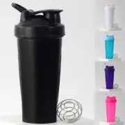 600ml Plastic Protein Powder Shaker Bottle Swirl Cup Mixer Blender Gym Sports AU