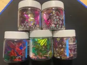 Shaped Sequins by Creatology Lot of 5, Craft Kids Home School DIY