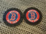 Boston Red Sox Car Cup Holder Coasters, Silicone Non-Slip Auto Cup Holder NWT