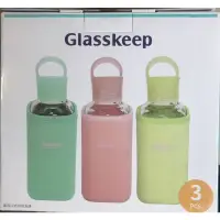 在飛比找蝦皮購物優惠-Glasskeep方形玻璃隨手瓶