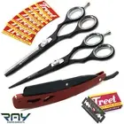 Beauty Barber Hair Cutting Kit Thinning Scissor Barber Shears Hairdressing Razor