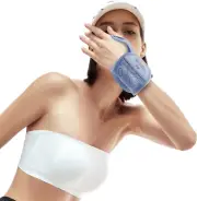 Ankle Weights 1 Pair 2/4/6/8/10LB Thumb Lock Wrist Weights for Exercise Yoga