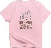 [CafePress] Hike More Work Less Infant T Shirt Cute Infant T-Shirt, 100% Cotton Baby Shirt