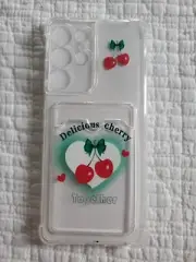 Cherry - Cherries- Transparent Samsung Galaxy S21 Ultra Case NEW