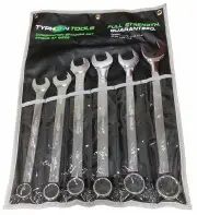 Typhoon 70025 - 6 Piece Combination Spanner Set Imperial
