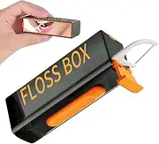 Floss Pick Holder Travel | Floss Stick Holder Floss Box,Automatic Pop Floss Dispenser, Floss Travel Case Storage Organizer, Floss Pick Holder, Oral Pick Holder