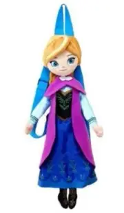 Disney Frozen Anna 17 Inch Plush Backpack