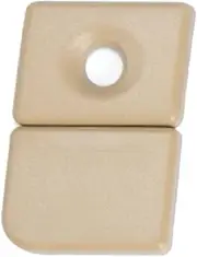 HAUAGEZWU Car Glove Box Handle Cover Lid Lock Switch Button Cover Fit for Mercedes W220 S Class(Yellow)