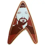 STAR TREK • The Next Generation • Commander RIKER'S Delta Pin • Ships FREE