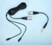 SENNHEISER 4-Pin XLR Balanced Cable for HD-6XX, HD-600, HD-580, HD-58X + ADAPTER