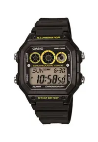 在飛比找ZALORA購物網優惠-Casio Men's Digital Watch AE-1