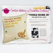 PARAGON Needlecraft Kit FOOLS RUSH IN Creative Stitchery by DIANTHA FIELDING