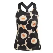 Adidas X Marimekko Y Tank Top Sports Racer Back Training Shirt Gym Flowers