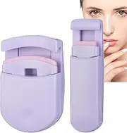Blevora Eyelash Curler, Blevora Nutrient Lash Curler, Plastic Eyelash Curlers, Professional Travel Makeup Tools For All Eye Shapes, Pinch-Free Design (Purple)