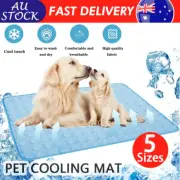 Pet Cooling Mat Dog Cat Non-Toxic Bed Pillow Sofa Self-cool Summer Pads