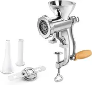 Metaltex Meat Grinder, Aluminium, Silber, 10 x 14 x 26.5 cm, Pack of 1