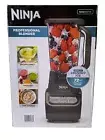 Ninja 1000W Professional Blender - Black BL710WMBF 72 oz Pitcher DAMAGED BOX