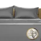 TEXAS LINEN CO. 100% Egyptian Cotton Sheets Queen Size - 1500 Thread Count 4 ...