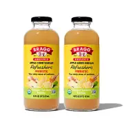 Bragg Organic Cider Vinegar Beverage, Ginger Lemon Honey - 16Oz, 2 Pack
