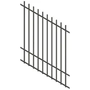 ProtectorAl 0350-1200W x 1500H Woodland Grey Radiator Pool Fence Panel Raked 16-30º