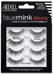 Faux Mink Lashes Demi Wispies Multipack, Natural-Looking False Eyelashes, 4 Pair