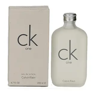 Calvin Klein cK One中性淡香水(200ml)【小三美日】空運禁送 D107438
