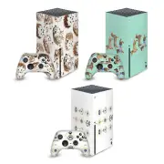 OFFICIAL CAT COQUILLETTE ART MIX VINYL SKIN FOR SERIES X CONSOLE & CONTROLLER