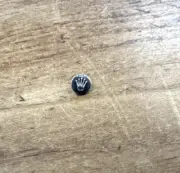 Genuine New Old Stock White Gold 4mm Rolex Crown For Mod. 1400