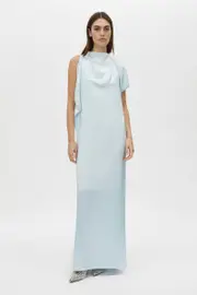 Chimera Midi Dress in Misty Blue - CAMILLA AND MARC® C&M