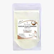 Yauvanya Natural White Kaolin Clay Powder/China Clay | Facial Clay Mask | For Deep Skin Pore Cleansing | For Face, Hair, Body- 100 gms