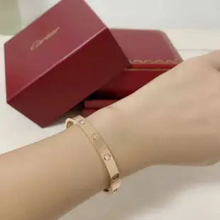 巴黎連線 Cartier 卡地亞 Love手鐲 寬版 無鉆 18K玫瑰金手環 B6035617 現貨