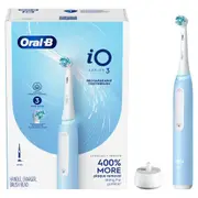 Oral-B iO Series 3 Electric Toothbrush (Icy Blue) with charging stand [HEAORB1069]