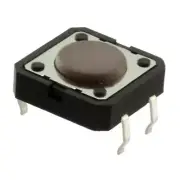 Pack of 5 PTS125SM43-2 LFS Switch Tactile S P S T 0.05A 12V Through Hole :RoHS