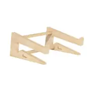 1Pc Height Wooden Laptop Storage Stand for Notebooks Desk Use