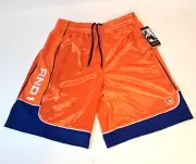 And1 Mens Basketball Gym Workout Shorts Miami Orange Blue S M L XL 2XL 3XLarge