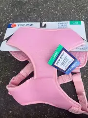 Top Paw Dog Harness (Pink Comfort Step in)
