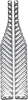Rearview Mirror Anti-Collision Strip,Anti-Scratch Stickers for Car Rearview Mirrors - Scratch Resistant Guard Carbon Fiber Decal for All Models Automobile Door Protection
