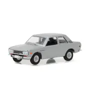 Greenlight Licensed 1:64 Scale Datsun 510 1970 Diecast Model Car Silver