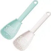 Kitchen Cooking Spoons - Kitchen Cooking Slotted Spoon | Non-Stick Small Spatula Spoon Kitchen Tool, Skimmer Scoop Food Strainers for Cooking
