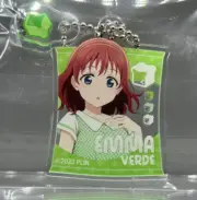 Love Live Nijigasaki Idol Club Acrylic Key Chain Retro Emma Verde