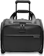 [Briggs & Riley] Baseline Uprights, Black, 16-inch Underseat Cabin Bag