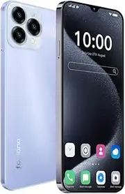 Cell Phone, Android Smartphone Unlocked, Octa-Core 6.52" HD+ 90Hz Display,4000mAh Battery, Perfect for Teenagers, 8(4+4)+128GB/1TB TF, 13MP Camera, 4G Dual SIM Unlocked Phones Android Phone（Purple）