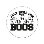 Halloween Just Here For The Boos Golf Ball Marker Booze Liquor