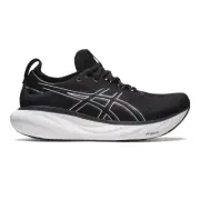 ASICS Men's Gel-Nimbus 25 Black/Silver Running Shoes 1011B625.001