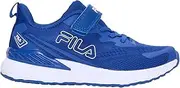 [Fila] Kid's Marche 2 Strap Running Shoe, Classic Blue/White, 5 US Big Kid