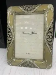Ashleigh Manor Rococo Bronze w/gold 4x6 Pewter Picture Photo Frame