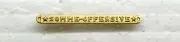 SOMME-OFFENSIVE BAR WWI Victory Medal DEVICE