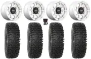 KMC Toro S 15" Wheels Mh 35" RC500S Sticky Tires Honda Pioneer 1000 / Talon