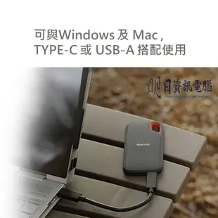附發票 Sandisk E30  E61 E81 500G 1TB 外接式 SSD 行動固態硬碟 行動硬碟 硬碟